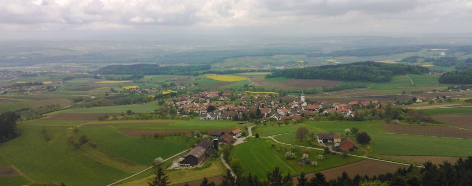 wandern mit kindern auf den Irchelturm